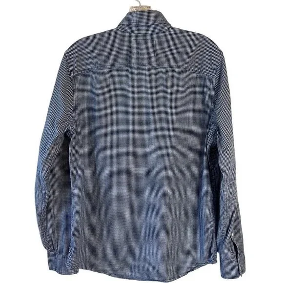 HOLLISTER Men’s Oxford Shirt Plaid Stretch Size Small - Picture 3 of 6